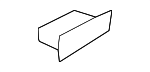 821343L000 - Body: Door Weather-strip Retainer for Hyundai Image