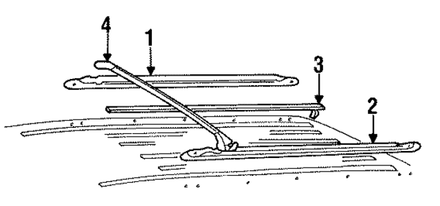 5261762 - Body: Side Rail for Mopar Image