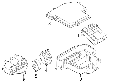 Control Modules for 1997 Audi A4 #0