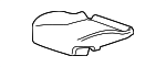 20824522 - Body: Seat Cushion Pad for Chevrolet: Malibu | Pontiac: G6 | Saturn: Aura Image