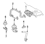 2562066010 - Emission System: Exhaust Gas Re-circulation (Egr) Valve for Toyota: Land Cruiser Image