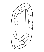 16376606917C45 - Body: Bezel for Mercedes-Benz Image