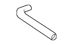 11721741698 - Emission System: Connector Hose for BMW: 750iL Image