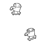 11721704257 - : Valve for BMW: 750iL, 840Ci, 850Ci, 850CSi Image