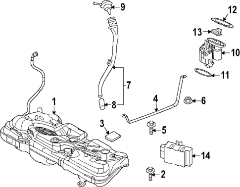 Fuel System Components for 2025 BMW 228 xDrive Gran Coupe #0
