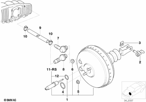 Power Brake for 1995 BMW M3 #0