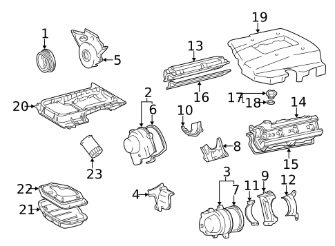 Engine Parts for 2003 Lexus GS430 #0