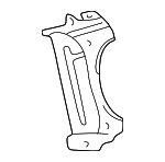 1134250021 - Engine: Rear Plate for Lexus: GS400, GS430, GX470, LS400, LS430, LX470, SC400, SC430 Image