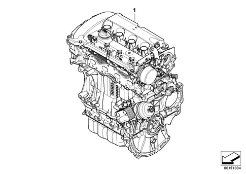 Engine for 2011 Mini Coop.S JCW #0
