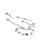 68197133AD - : Wiper Pivot And Linkage for Mopar Image