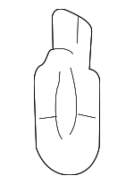 MB877458 - : Bulb                    for Mitsubishi: Diamante, Galant, Lancer, Mirage, Montero Sport, Outlander Image