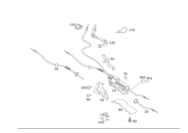 2214302949 - Brakes: Actuator Component for Mercedes-Benz: 250, 300S, CL550, S350, S400, S500, S550 Image image