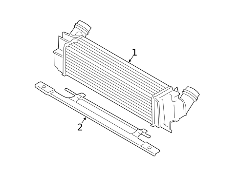 Intercooler for 2014 BMW X3 #0