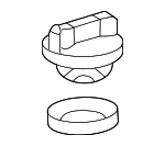 1218038010 - Engine: Filler Cap for Toyota: 4Runner, Avalon, Camry, Corolla, Corolla Cross, Crown, Crown Signia, Grand Highlander, Highlander, Land Cruiser, Prius, Prius Prime, RAV4, RAV4 Prime, Sienna, Tacoma, Venza Image