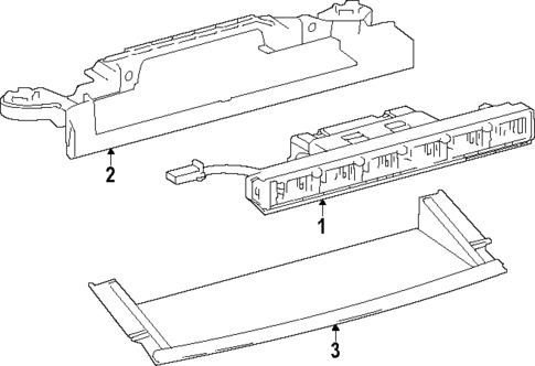 High Mounted Stop Lamp for 2023 Subaru Solterra #0