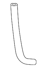 46673TYBA01 - : Lower Hose for Acura: MDX Image