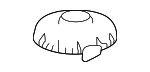 46662SLEJ01 - Body: Reservoir Cap for Acura Image