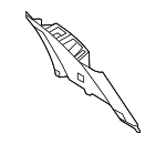 849417FA5A - : Upper Quarter Trim for Nissan: Rogue Image