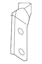 8W6803087 - Body: End Plate for Audi: A5 Quattro, A5 Sportback, RS5, RS5 Sportback, S5, S5 Sportback Image