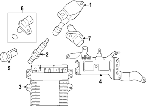 Ignition System for 2012 Nissan Rogue #1