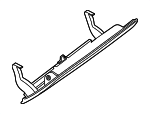 51169348402 - Body: Glove Box Door for BMW: 740e xDrive, 740i, 740i xDrive, 745e xDrive, 750i, 750i xDrive Image