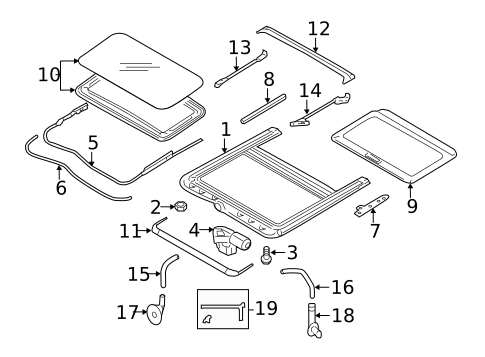 Sunroof for 2009 Subaru Impreza #0