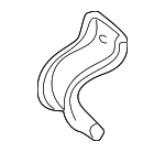 1J0411336D - Suspension: Stabilizer Bar Bracket for Volkswagen Image