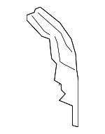 68175003AB - Body: Tail Lamp Pocket for Jeep: Cherokee Image