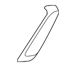80A867371A6PS - Body: Escutcheon for Audi Image