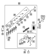 4429689 - Fuel and Accelerator Pedal: Hex Flange Nut for Dodge: Ram 2500, Ram 3500 | Ram: 2500, 3500 Image