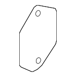 51127300789 - Body: Bumper Impact Bar Gasket for BMW Image