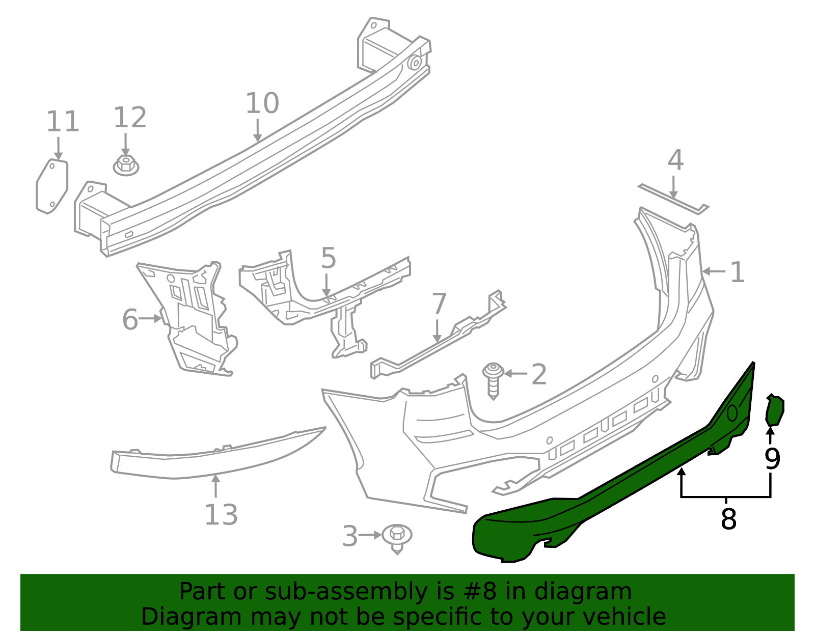 51128072778 - 2016-2019 BMW X1 Lower Cover (51-12-8-072-778) | BMW