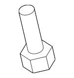 66418SB2000 - Body: Base Stopper for Honda: Accord, Accord Crosstour, Civic, CR-V, Crosstour, Element, Insight, Odyssey, Pilot Image