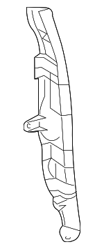 74105TG7A00 - Body: Rear Shield for Honda: Passport, Pilot, Ridgeline Image