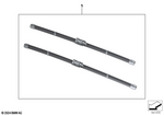 61615BA9EC9 - : Set Of Wiper Blades for Mini Image