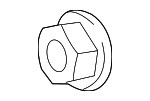 6107110AA - Body: Check Strap Nut for Mopar Image