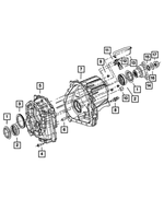 68395010AA - Power Transfer Unit; Transfer Case: Input Seal for Mopar Image