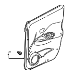 809015RL5E - Body: Door Trim Panel for Nissan: Kicks Image