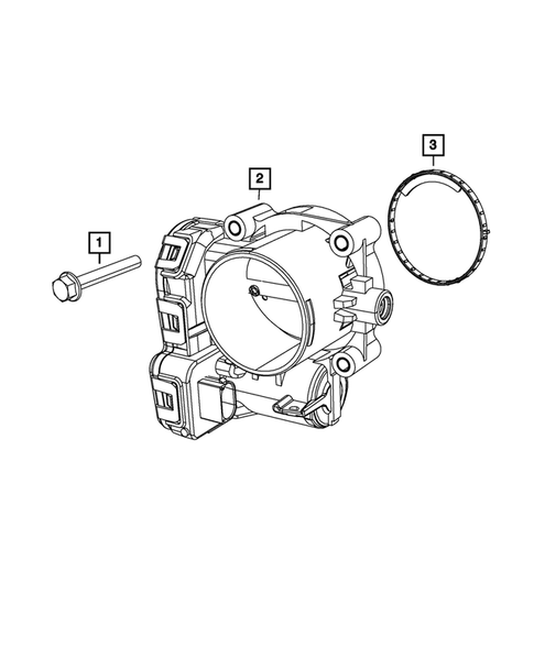 Throttle Body for 2012 Jeep Liberty #0