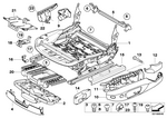 52107135539 - Seats: Electrical Seat Mechanism, Left for BMW Image