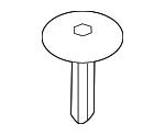 7147453046 - Body: Front Applique Screw for Mini Image