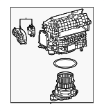 87130AK011 - HVAC: Blower Assembly for Toyota: Tacoma Image