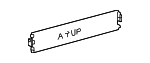 888990C050 - HVAC: Filter Cover Plate for Toyota Image