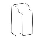 7586130131 - Body: Rocker Molding Protector for Lexus: GS300, GS350, GS430, GS450h, GS460, IS250, IS350 Image