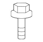 90159A0029 - Body: Grille Screw for Scion: xA, xB, xD | Toyota: 4Runner, Avalon, Camry, Echo, FJ Cruiser, Highlander, Prius, Prius Plug-In, Sienna, Solara, Tacoma, Tundra, Yaris Image