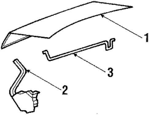 Lid & Components for 1987 Mercury Cougar #0