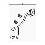 74480THRA02 - Body: Fuel Pocket for Honda: Odyssey Image