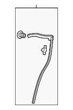 72945THR305 - Body: Rear Weather-strip for Honda: Odyssey Image