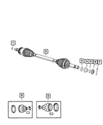 MF472085 - Four Wheel Drive; Differential and Drive Line: Cotter Pin for Mopar Image