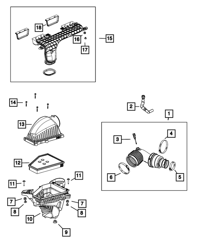 6512571AA - Fuel and Accelerator Pedal: Hose Clamp Clamp for Jeep: Compass, Grand Cherokee, Wrangler Image